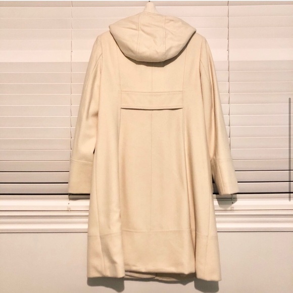 GUESS Ivory Wool-blend Coat - Picture 5 of 8